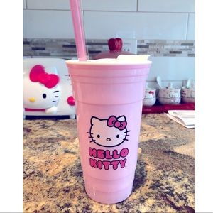 Hello kitty pink tumbler